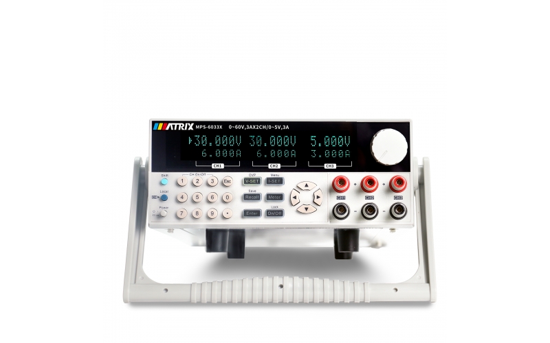 麥創Matrix MPS-3000X三路可編程直流電源